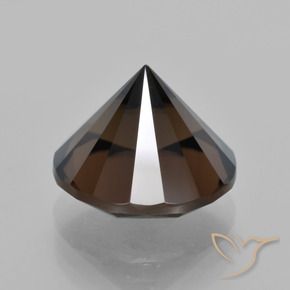 Quartz fumé Brun rougeâtre naturelle Tour, 6.99 ct, VVS