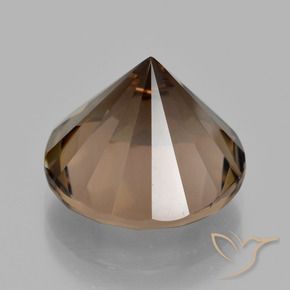 Quartz fumé Marron foncé naturelle Tour, 9.31 ct, VVS