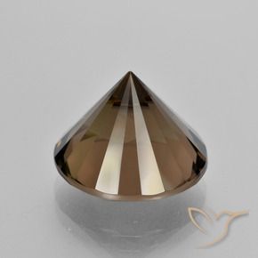 Quartz fumé Brun moyen naturelle Tour, 11.32 ct, VVS