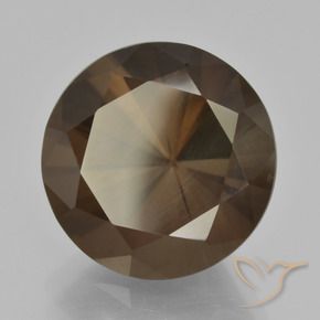 Quartz fumé Brun caryer naturelle Tour, 9.79 ct, VVS