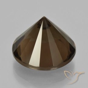 Quartz fumé Brun caryer naturelle Tour, 9.79 ct, VVS