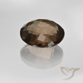 Quartz fumé Marron ambré naturelle Tour, 8.12 ct, VVS