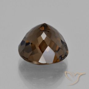 Quartz fumé Marron ambré naturelle Tour, 6.10 ct, VS