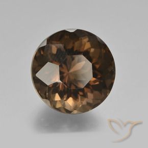Quartz fumé Bleu foncé naturelle Tour, 8.25 ct, VVS-VS