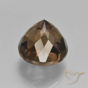 Quartz fumé Bleu foncé naturelle Tour, 8.25 ct, VVS-VS