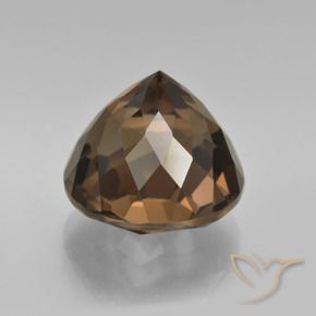 Quartz fumé Brun chocolat naturelle Tour, 7.66 ct, VVS