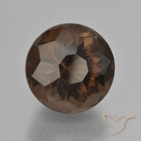 Quartz fumé Marron ambré naturelle Tour, 10.25 ct, VVS-VS