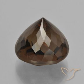 Quartz fumé Marron ambré naturelle Tour, 10.25 ct, VVS-VS