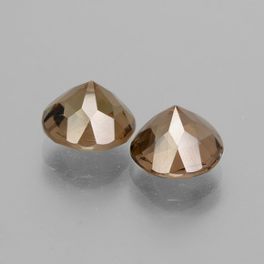 Achetez naturel 3,31ct marron quartz fumé gems, coupe roude, en provenance brésil chez gemselect. en stock, livraison internationale!