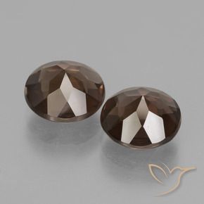 Achetez naturel 3.22ct Brun caryer Quartz fumé gems, Coupe roude, En provenance Brésil chez GemSelect. En stock, livraison internationale!