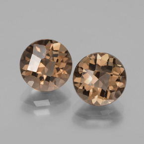 Achetez naturel 3,71ct marron quartz fumé gems, coupe roude, en provenance brésil chez gemselect. en stock, livraison internationale!