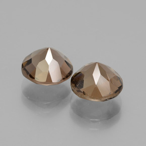 Achetez naturel 3,71ct marron quartz fumé gems, coupe roude, en provenance brésil chez gemselect. en stock, livraison internationale!