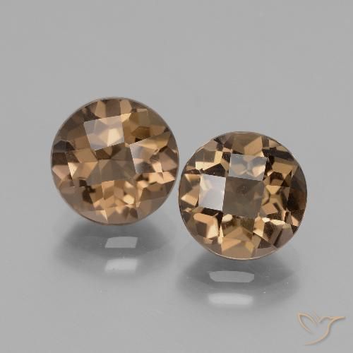 Shop natural 3.59ct Brun moyen Quartz fumé gems, Tour, from Brésil at GemSelect. In stock, global shipping!