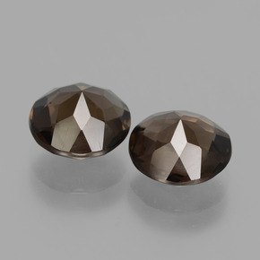 Achetez naturel 3.08ct Brun moyen Quartz fumé gems, Coupe roude, En provenance Brésil chez GemSelect. En stock, livraison internationale!