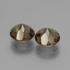 Achetez naturel 3.27ct Brun Quartz fumé gems, Coupe roude, En provenance Brésil chez GemSelect. En stock, livraison internationale!