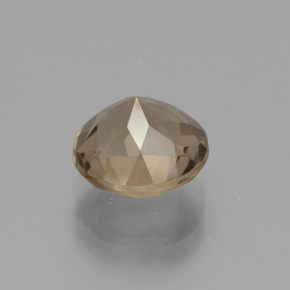 Quartz fumé Brun naturelle Coupe roude, 1.96 ct, VS