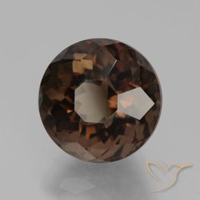 Quartz fumé Marron foncé naturelle Tour, 10.68 ct, VS