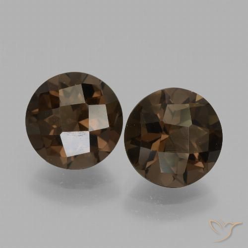 Shop natural 3.51ct Marron ambré Quartz fumé gems, Tour, from Brésil at GemSelect. In stock, global shipping!