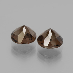 Achetez naturel 3,76ct marron quartz fumé gems, coupe roude, en provenance brésil chez gemselect. en stock, livraison internationale!