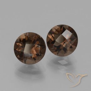 Shop natural 3.69ct Marron foncé Quartz fumé gems, Tour, from Brésil at GemSelect. In stock, global shipping!
