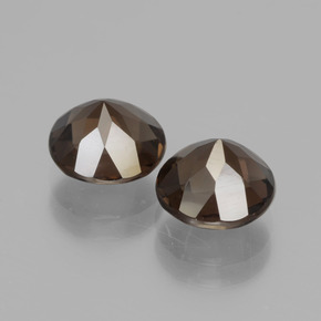 Achetez naturel 3.56ct Brun caryer Quartz fumé gems, Coupe roude, En provenance Brésil chez GemSelect. En stock, livraison internationale!