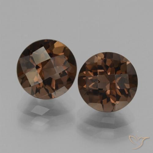 Shop natural 3.66ct Brun caryer Quartz fumé gems, Tour, from Brésil at GemSelect. In stock, global shipping!