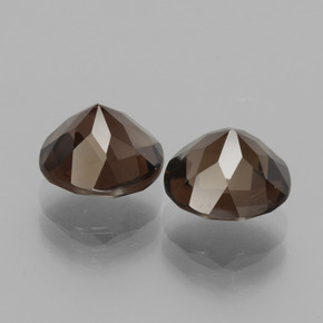 Achetez naturel 3.72ct Brun Quartz fumé gems, Coupe roude, En provenance Brésil chez GemSelect. En stock, livraison internationale!