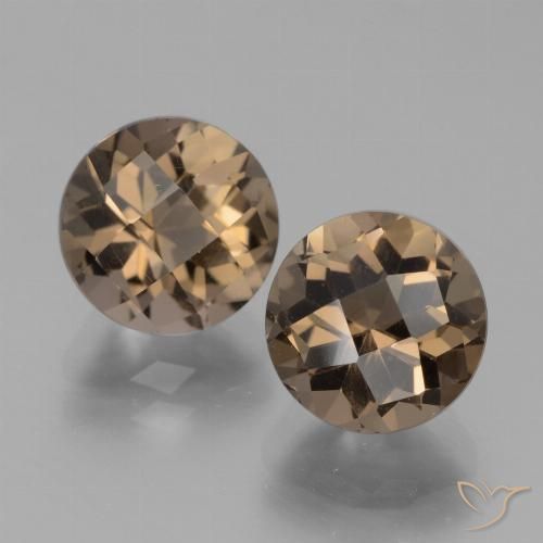 Shop natural 3.92ct Marron chaud Quartz fumé gems, Tour, from Brésil at GemSelect. In stock, global shipping!