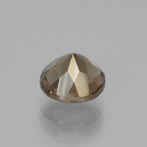 Quartz fumé Brun naturelle Coupe roude, 1.89 ct, VS