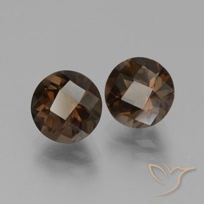 Shop natural 3.58ct Marron foncé Quartz fumé gems, Tour, from Brésil at GemSelect. In stock, global shipping!