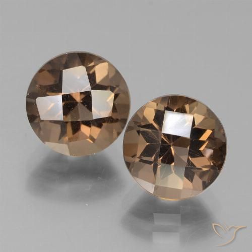 Shop natural 3.80ct Brun pain d'épices Quartz fumé gems, Tour, from Brésil at GemSelect. In stock, global shipping!