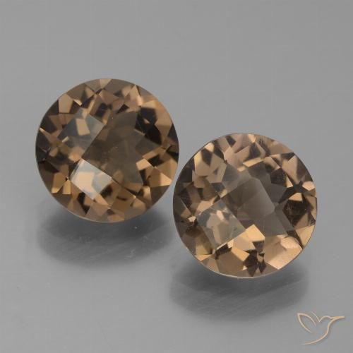 Shop natural 3.11ct Marron chaud Quartz fumé gems, Tour, from Brésil at GemSelect. In stock, global shipping!
