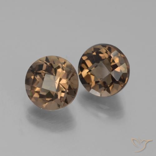 Shop natural 3.85ct Brun chocolat Quartz fumé gems, Tour, from Brésil at GemSelect. In stock, global shipping!