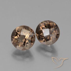 Shop natural 3.65ct Marron chaud Quartz fumé gems, Tour, from Brésil at GemSelect. In stock, global shipping!