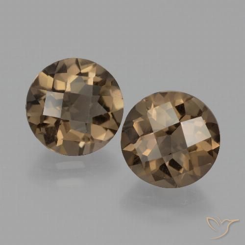 Shop natural 3.57ct Marron chaud Quartz fumé gems, Tour, from Brésil at GemSelect. In stock, global shipping!