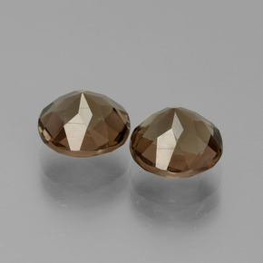 Achetez naturel 3,67ct marron quartz fumé gems, coupe roude, en provenance brésil chez gemselect. en stock, livraison internationale!