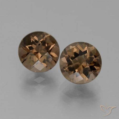 Shop natural 3.64ct Brun caryer Quartz fumé gems, Tour, from Brésil at GemSelect. In stock, global shipping!