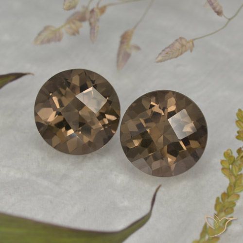 Shop natural 3.81ct Marron chaud Quartz fumé gems, Tour, from Brésil at GemSelect. In stock, global shipping!