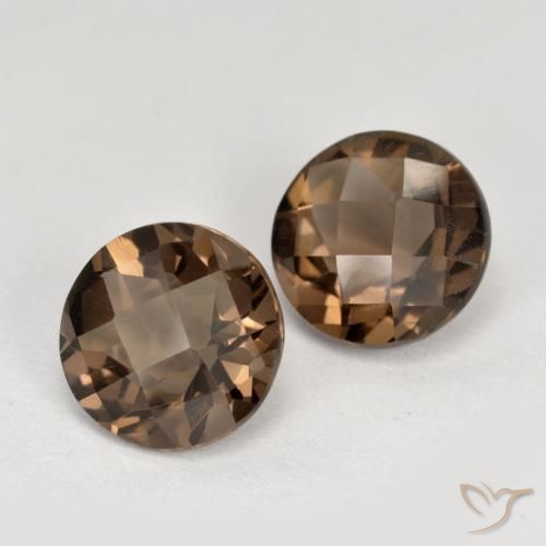 Shop natural 3.40ct Brun moyen Quartz fumé gems, Tour, from Brésil at GemSelect. In stock, global shipping!