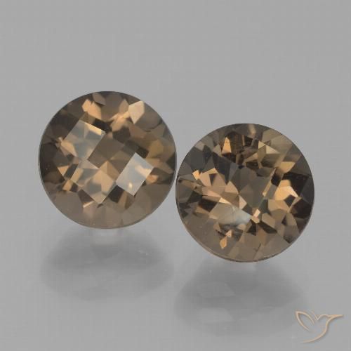 Shop natural 3.90ct Moka léger Quartz fumé gems, Tour, from Brésil at GemSelect. In stock, global shipping!