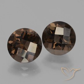 Shop natural 3.91ct Marron foncé Quartz fumé gems, Tour, from Brésil at GemSelect. In stock, global shipping!
