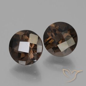 Shop natural 3.76ct Marron foncé Quartz fumé gems, Tour, from Brésil at GemSelect. In stock, global shipping!