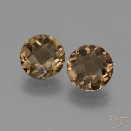 Shop natural 3.00ct Marron chaud Quartz fumé gems, Tour, from Brésil at GemSelect. In stock, global shipping!