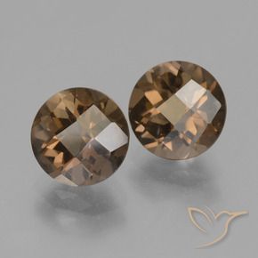 Shop natural 3.46ct Brun chocolat Quartz fumé gems, Tour, from Brésil at GemSelect. In stock, global shipping!