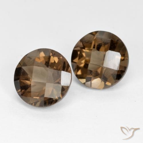 Shop natural 3.91ct Brun pain d'épices Quartz fumé gems, Tour, from Brésil at GemSelect. In stock, global shipping!