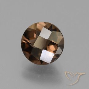 Quartz fumé Brun naturelle Tour, 1.62 ct, VVS-VS