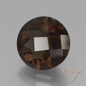 Quartz fumé Marron ambré naturelle Tour, 2.84 ct, VS-SI