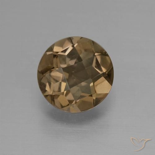 Quartz fumé Marron chaud naturelle Tour, 1.39 ct, VVS