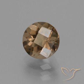 Quartz fumé Brun moyen-léger naturelle Tour, 1.87 ct, VVS-VS