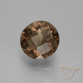 Quartz fumé Brun moyen-foncé naturelle Tour, 1.53 ct, VS